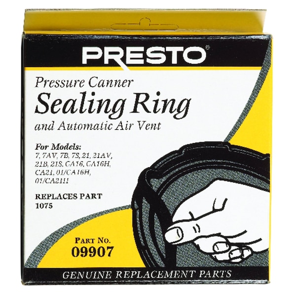 National Presto Presto Rubber Pressure Cooker Sealing Ring 21 qt 09907 - main